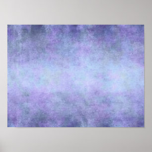 Affiches Pourpre, bleu turquoise, Aqua, et aquarelle