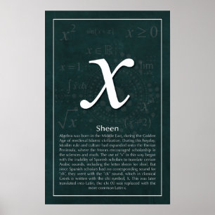 Affiches Pourquoi X ?