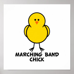 Affiches Poussin de fanfare
