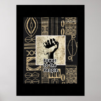 Affiches Pouvoir au peuple