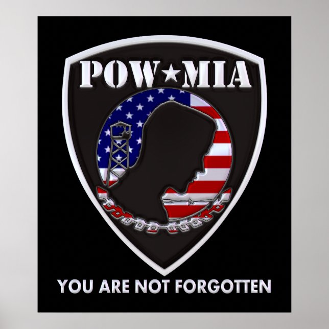 AFFICHES POW MIA (Devant)
