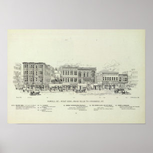 Affiches Powell West side Ellis et O'Farrell