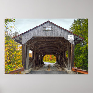 Affiches Power House Covered Bridge, Vermont