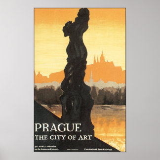 Affiches Prague, The City of Art