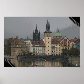 Affiches PRAGUE - Vltava