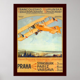 Affiches Praha ~ Franco Roumanie