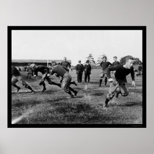 Affiches Pratique en matière 1912 du football de Yale