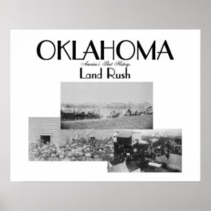 Affiches Précipitation de terre d'ABH l'Oklahoma