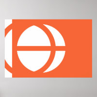 Préfecture de Nagano, drapeau du Japon