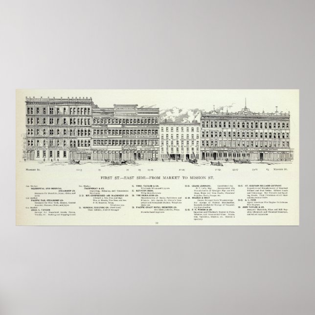 Affiches Premier marché et mission (Devant)