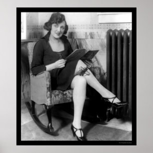 Affiches Première arme à feu de sécurité en jarretière 1922