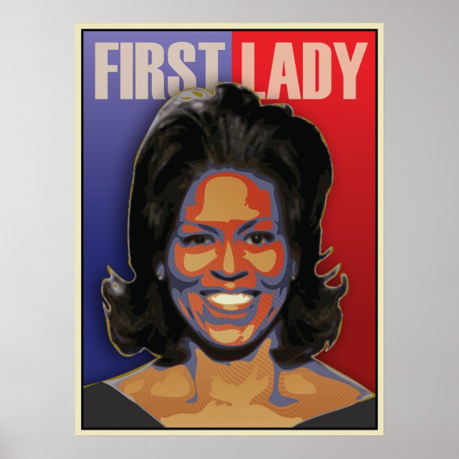 Affiches Première dame Michelle Obama (Devant)