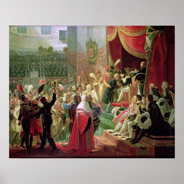 Affiches Première distribution des croix de la Légion d'hon (Devant)