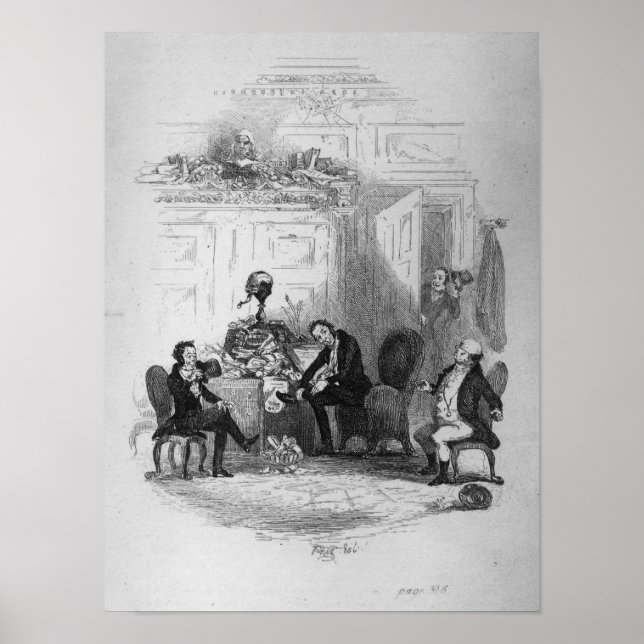 Affiches Première entrevue avec M. Serjeant Snubbin (Devant)