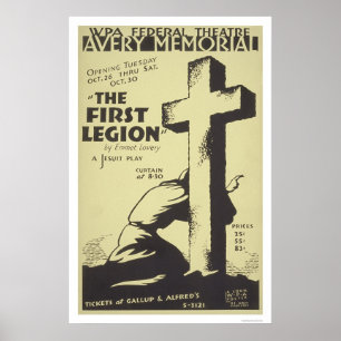 Affiches Première légion de jésuite WPA 1937