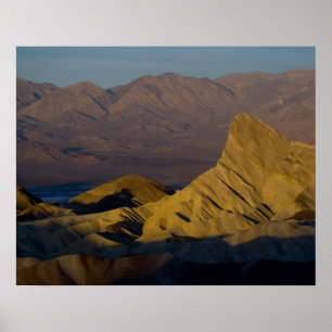 Affiches Première lumière du matin sur Zabriskie Point et 3