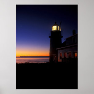 Affiches Première lumière sur Quoddy Head Lighthouse
