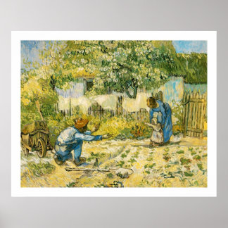 Affiches Premières étapes par Vincent van Gogh 1890