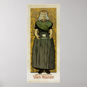Affiches PRENEE DE Cacao Van Houten