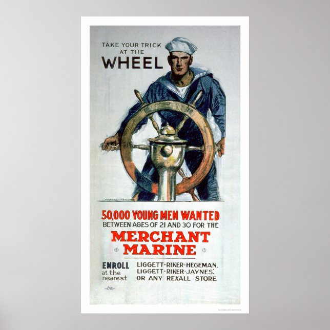 Affiches Prenez la roue - Marchande (US02058) (Devant)