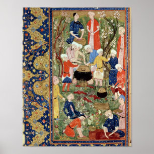 Affiches Préparation d'un repas