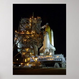 Affiches Préparations de lancement pour la navette spatiale