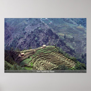 Affiches Près de Tapelijung, Népal