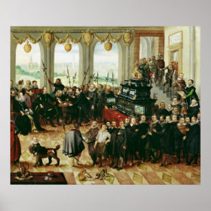 Affiches Presentation to Duke Phillip II