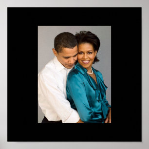 AFFICHES PRÉSIDENT BARACK & MICHELLE OBAMA