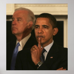 Affiches Président Barack Obama et vice-président