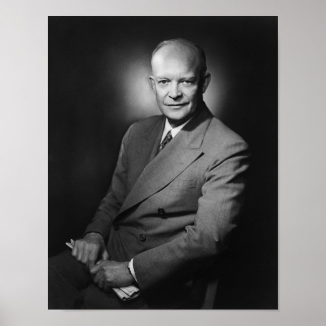 Affiches Président Dwight Eisenhower (Devant)