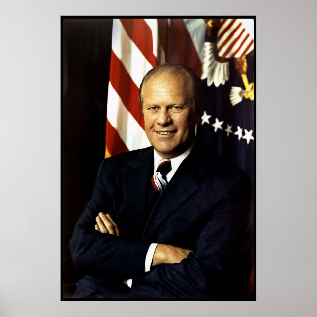 Affiches Président Gerald Ford Portrait (Devant)
