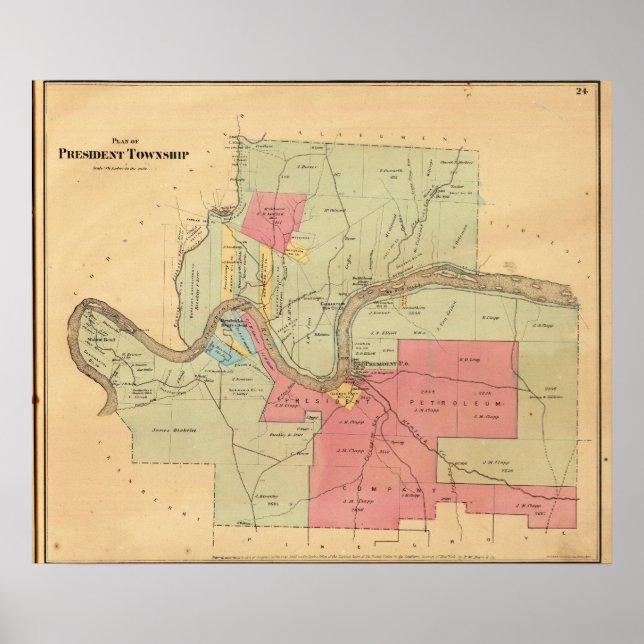 Affiches President Township (Devant)