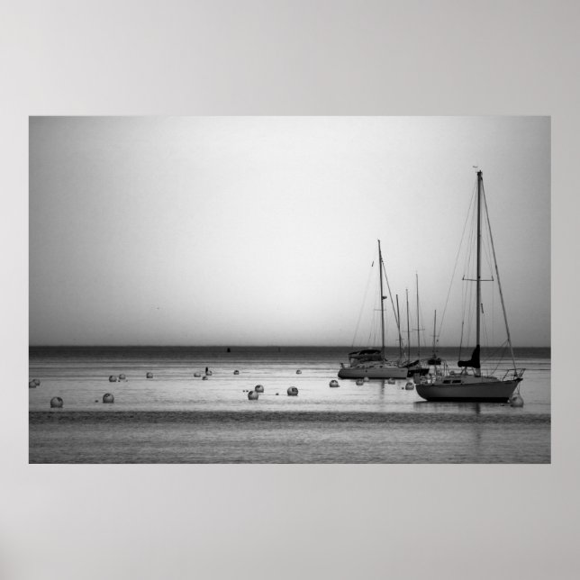 Affiches Presse fine art Yachts II (Devant)