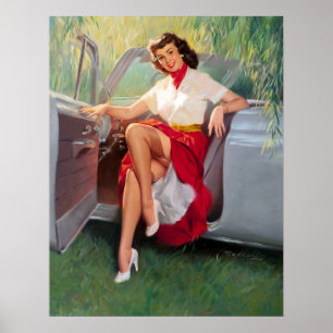 Affiches Prêt à conduire la broche vers le haut