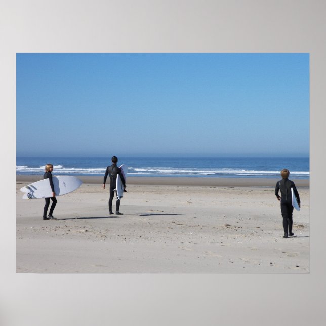 Affiches Prêt Au Surf (Devant)
