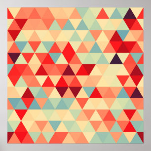 Affiches Pretty triangle pattern II + your ideas