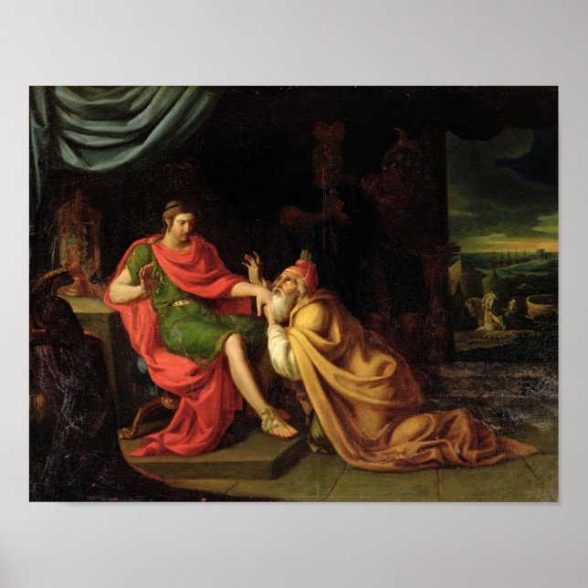 Affiches Priam et Achille (Devant)