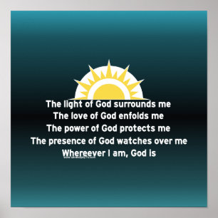 Affiches Prière de la protection