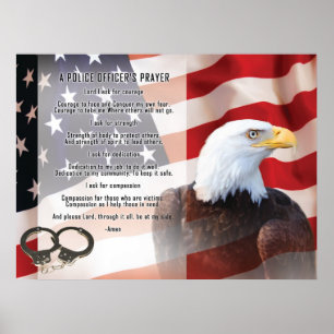 Affiches Prière de policiers