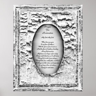 Affiches Prière pour la restauration