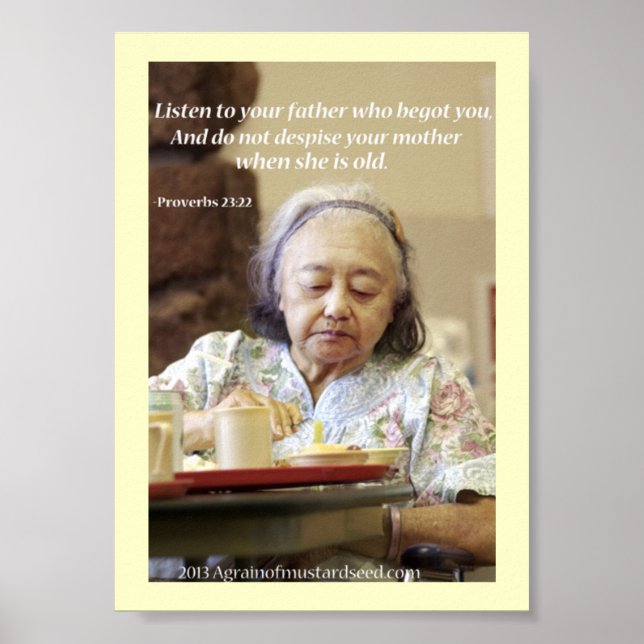 Affiches Prières bibliques (Devant)