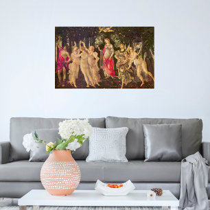 Affiches Primavera, Allégorie du Printemps par Sandro Botti