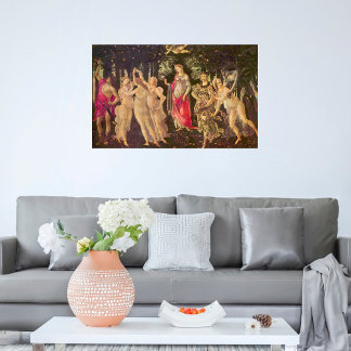 Affiches Primavera, Allégorie du Printemps par Sandro Botti