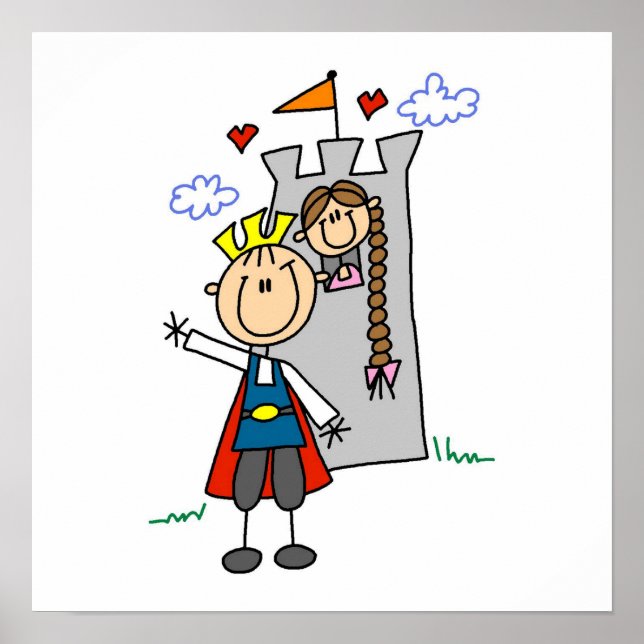 Affiches Prince Charming Secourt Princesse (Devant)