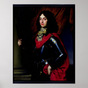 Affiches Prince Edouard de portrait du Palatinat dans