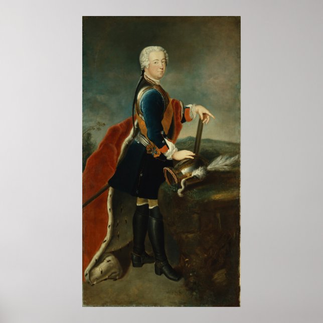 Affiches Prince héritier Frederick II, c.1736 (Devant)