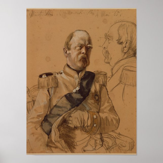 Affiches Prince Otto von Bismarck (Devant)