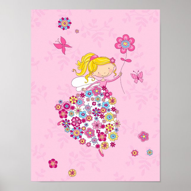 Affiches Princesse aux fleurs (Devant)
