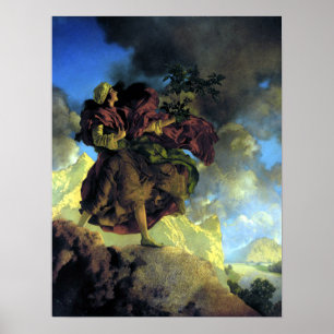 Affiches Princesse avec un arbre à chanter par Maxfield Par